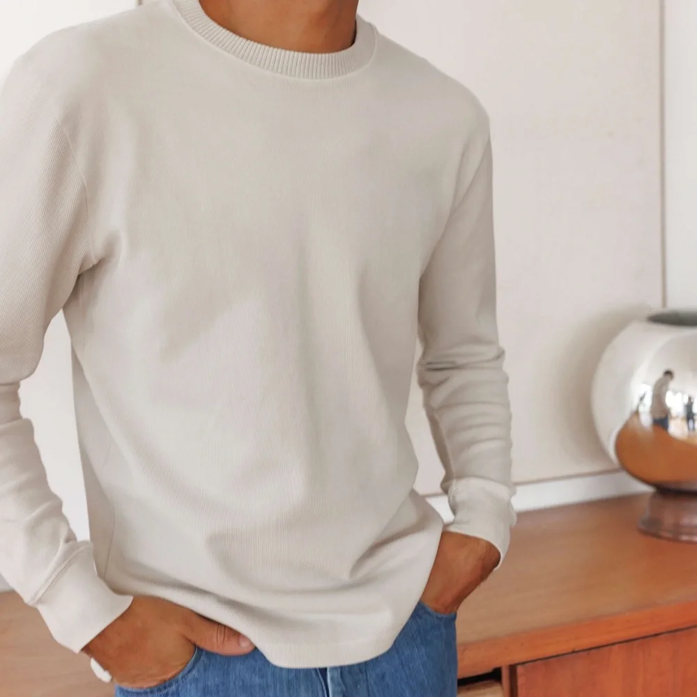 Alex Crane Caza Cotton Sweater - Picture 3 of 3